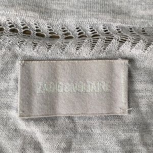 Zadig & Voltaire tissue merino wool sweater